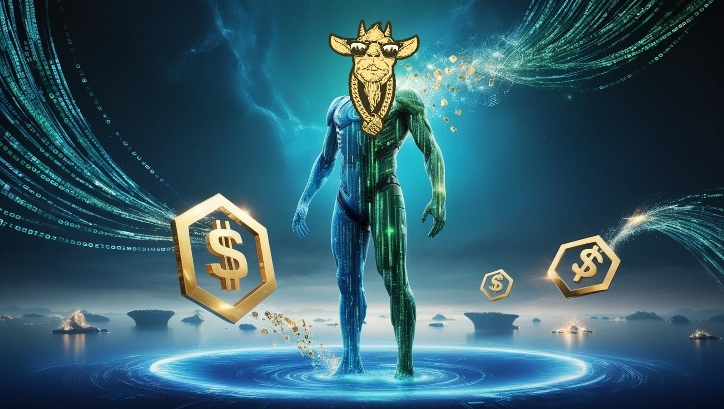 goat coin token truth terminal chart