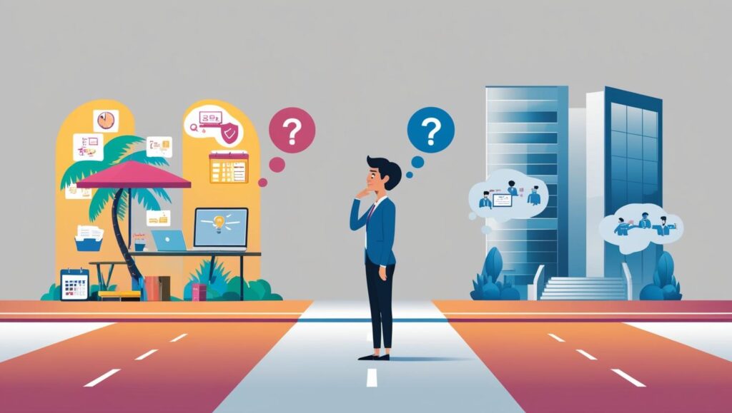 _of_the_career_crossroads_between_freelancing_and_traditional_employment.